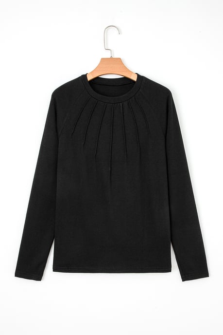 Long Sleeve Basic Top - Image 5