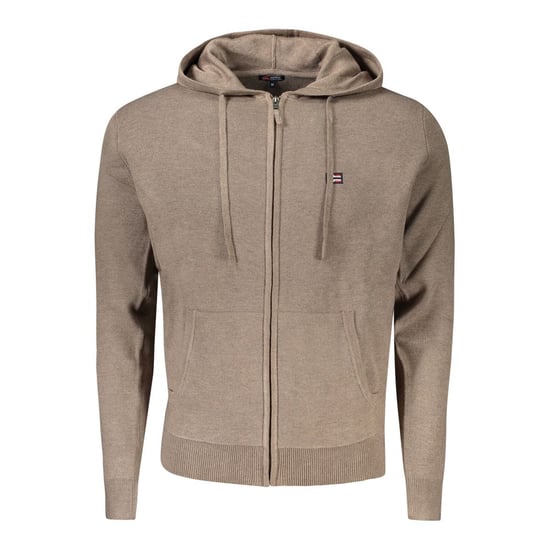 Stickad Zip Hoodie Casual Stil - Image 1