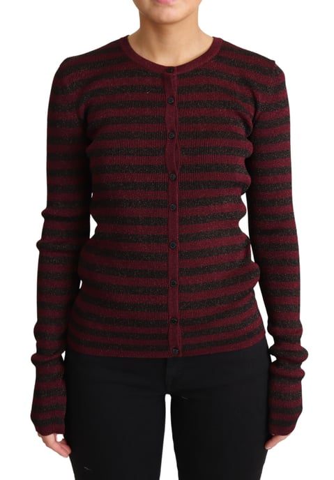 Metallic Striped Cardigan Tsh5774 - Image 1