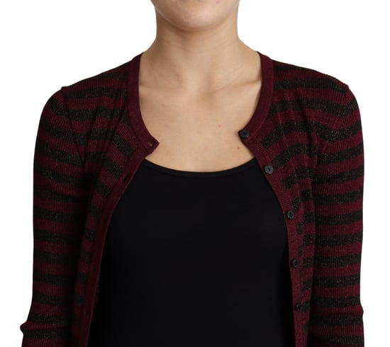 Metallic Striped Cardigan Tsh5774 - Image 5