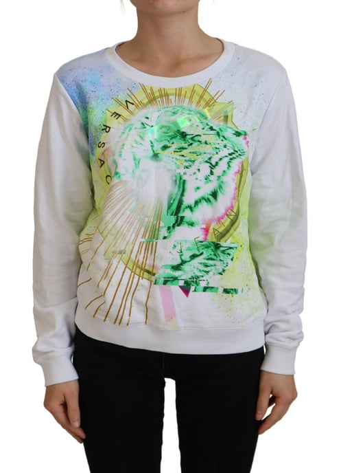 Tigertryckt sweatshirt - Image 1