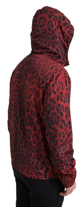 Leopardmönstrad huva jacka G9lm0t G7wpp - Image 3
