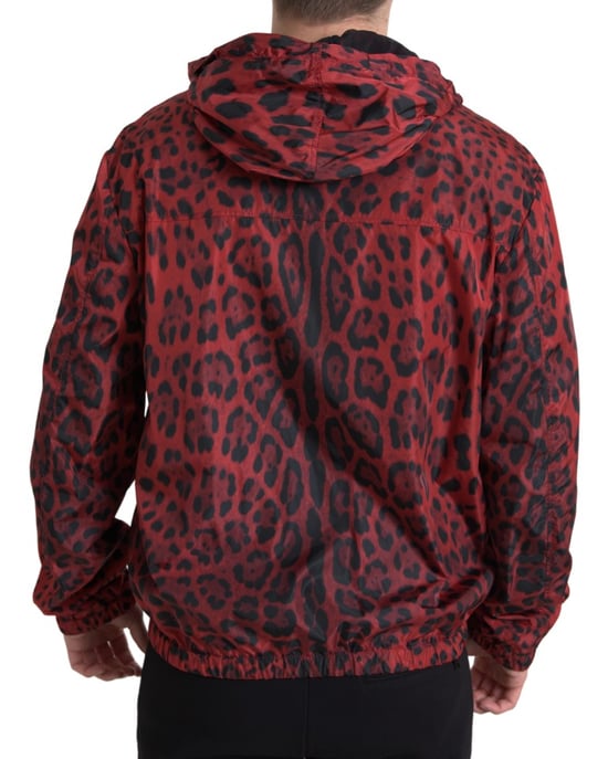 Leopardmönstrad huva jacka G9lm0t G7wpp - Image 5