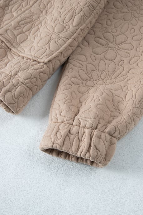 Quilted Bomber Jacket - Image 3