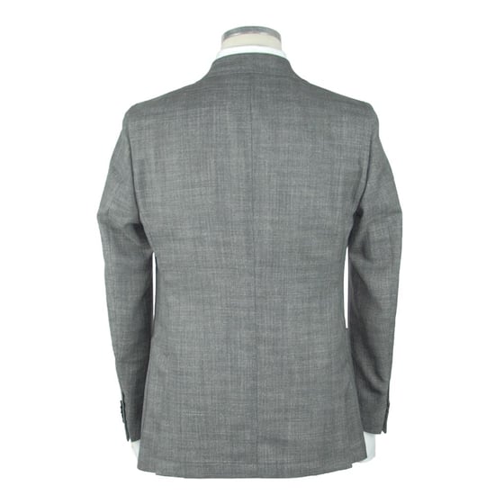 Gray Unstructured Blazer - Image 2