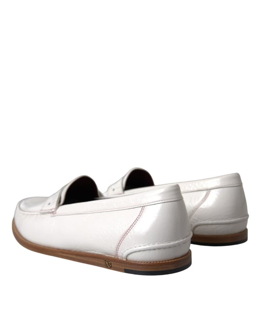 Leather Penny Loafers Classic Design - Image 4