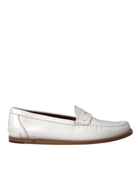 Leather Penny Loafers Classic Design - Image 6