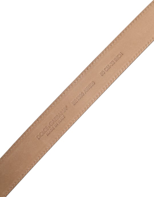 Leren Riemp met Gouden Gesp - Image 5