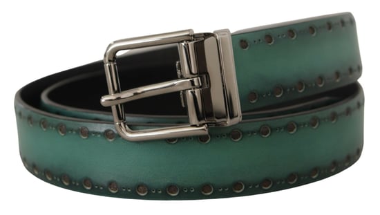 Leren Riem Teal - Image 2