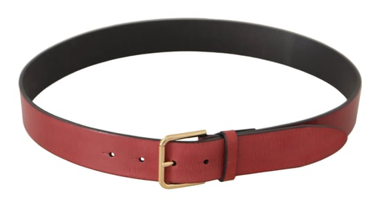 Leather Belt Red Style - Image 3