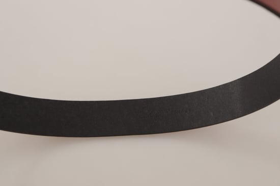 Leather Belt Red Style - Image 4