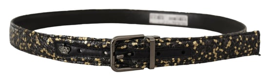 Lederen riem met gouden accenten kroon - Image 1
