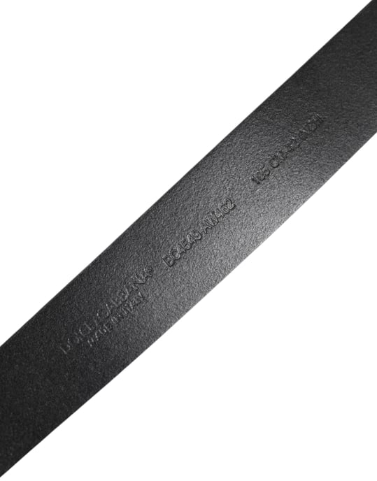 Leather Belt With Metal Buckle - Image 5
