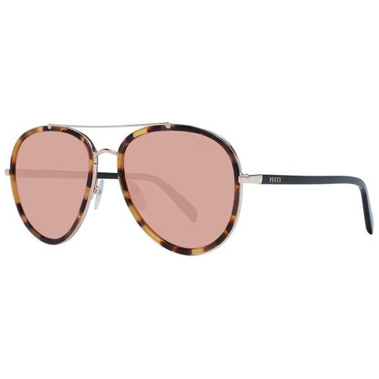 Aviator Zonnebril Schildpad Roze Lenzen - Image 1