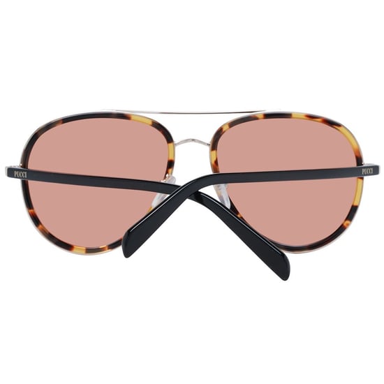 Aviator Zonnebril Schildpad Roze Lenzen - Image 3