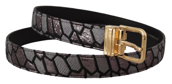 Geometrisch patroon Riem Metallic Stijl - Image 2