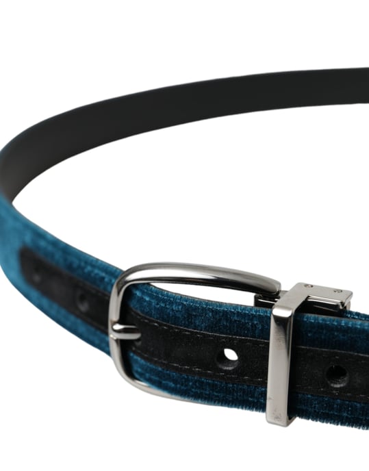 Fluwelen Riem Blauwgroen - Image 4