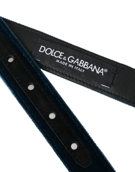 Fluwelen Riem Blauwgroen - Image 5