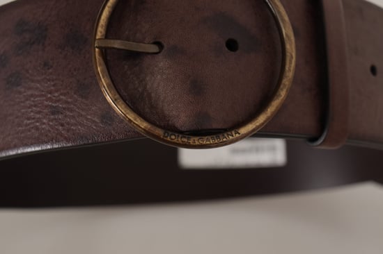 Leren Riem Bruin Model - Image 4