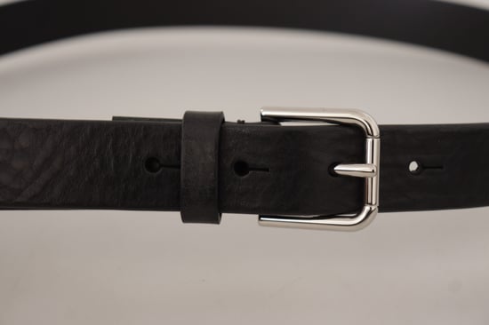 Zwarte Leren Ceintuur Klassieke Stijl - Image 6