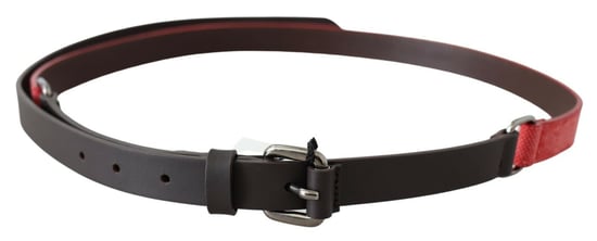 Rode Canvas Leren Riem - Image 2