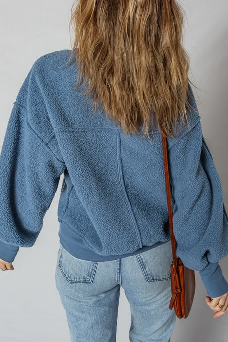 Sherpa Pullover Long Sleeve - Image 2