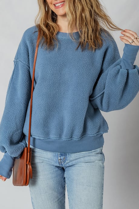 Sherpa Pullover Long Sleeve - Image 4