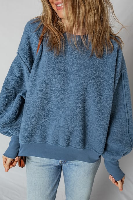 Sherpa Pullover Long Sleeve - Image 5