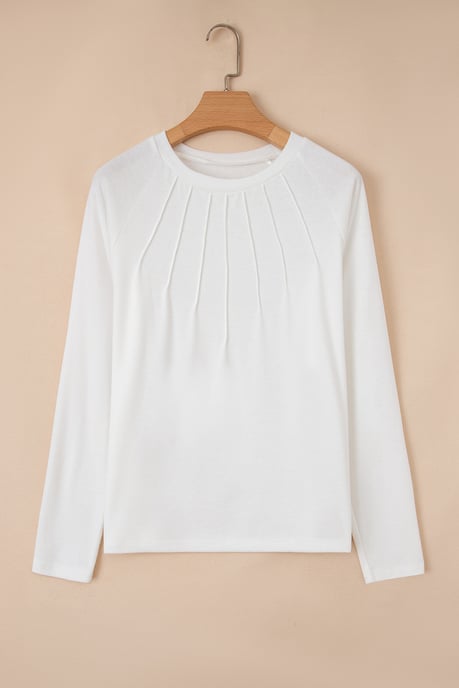 Round Neck Long Sleeve Sweater - Image 5