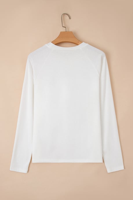 Round Neck Long Sleeve Sweater - Image 6
