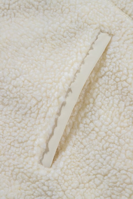 Sherpa Fleece Jacket With Hood - Image 5