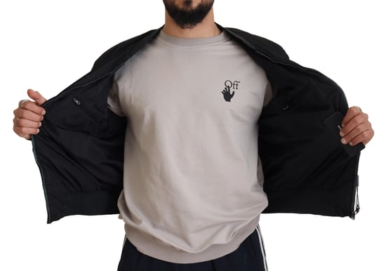 Zwarte Bomberjack Casual Stijl - Image 6