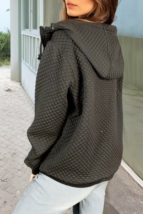 Quilted Hooded Jacket - Image 6