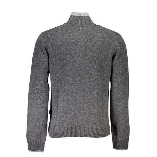 Halfzip Gebreid Trui Grijs - Image 2
