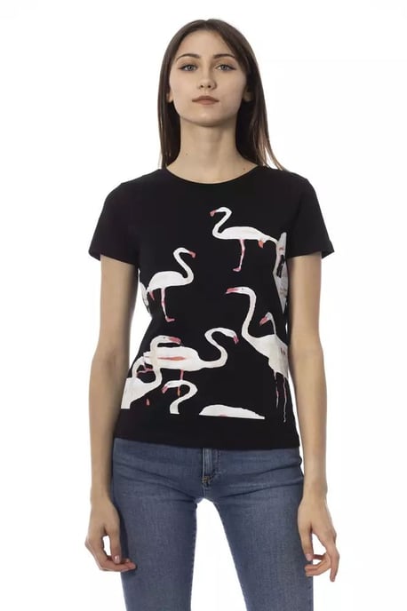 Flamingo T-shirt Korte Mouwen Normale Pasvorm - Image 1