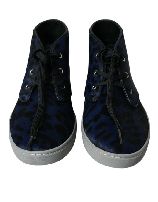 Leopard Print Hightop Sneakers - Image 2