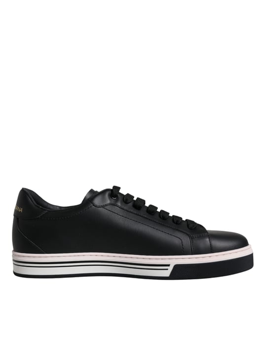 Leather Sneakers Low Top Style - Image 1