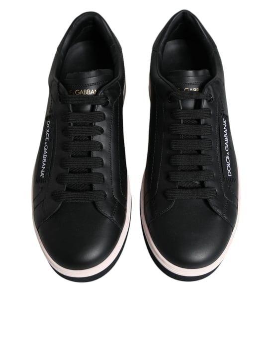 Leather Sneakers Low Top Style - Image 3