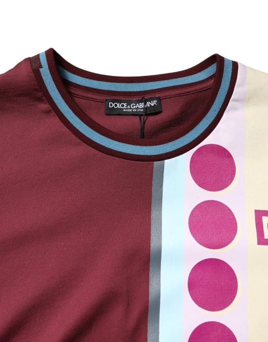Geometrische Print T-shirt met Korte Mouwen - Image 5