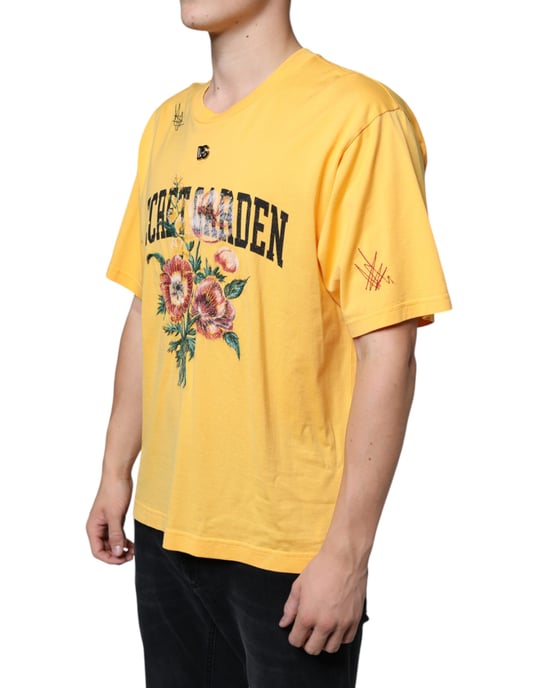 Hemlig Trädgård Blommig Broderad T-shirt - Image 3
