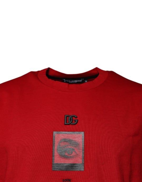 Grafisk T-shirt med kort ärm och rund hals - Image 3