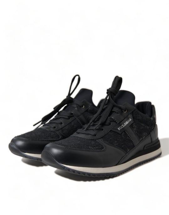 Blommig Spets Sneakers Modell La10369 - Image 5