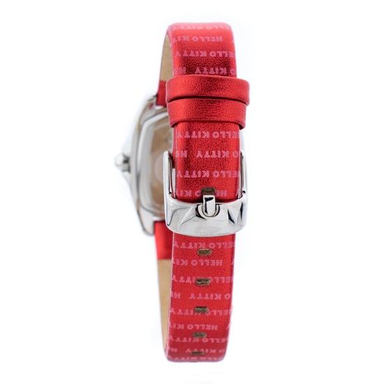 Hello Kitty Röd Läderarmbandsur - Image 2