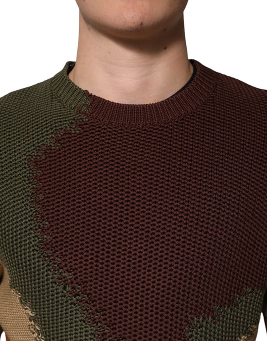 Kleurenvak Crewneck Sweater - Image 5