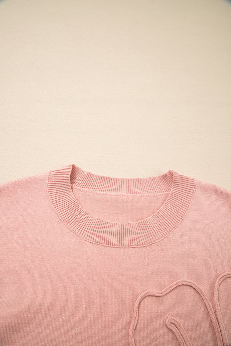 Floral Knit Sweater - Image 6