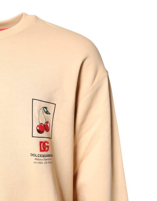 Dolce Gabbana Cherry Pullover Sweatshirt - Image 3
