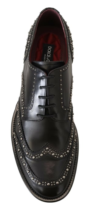 Lederen Wingtip Oxfords Studded Model - Image 5