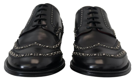 Lederen Wingtip Oxfords Studded Model - Image 6