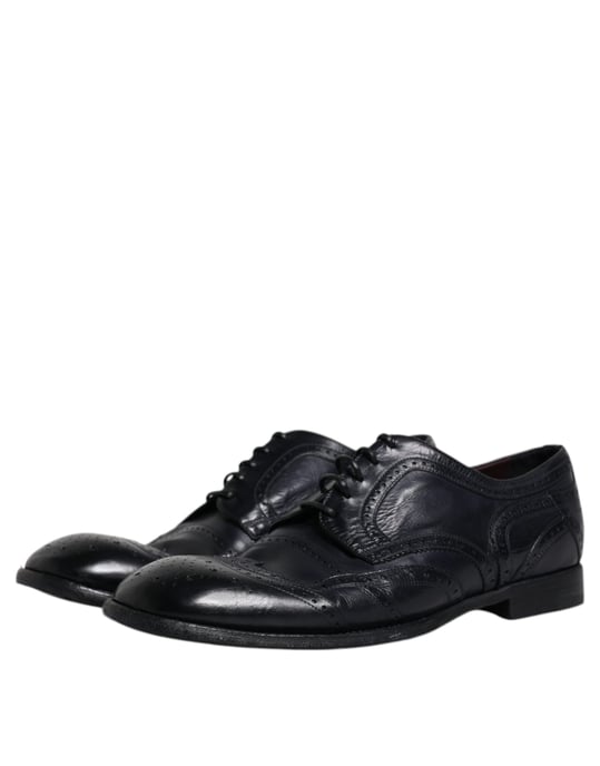 Leren Brogue Oxford Wingtip - Image 4