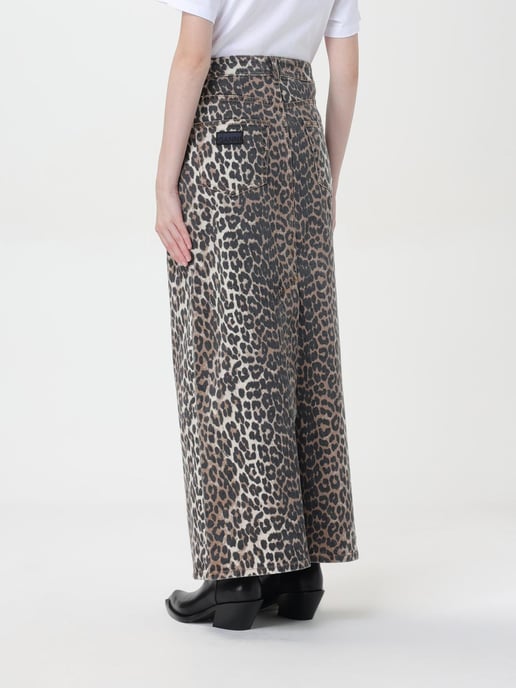 Luipaardprint Maxi Rok - Image 3